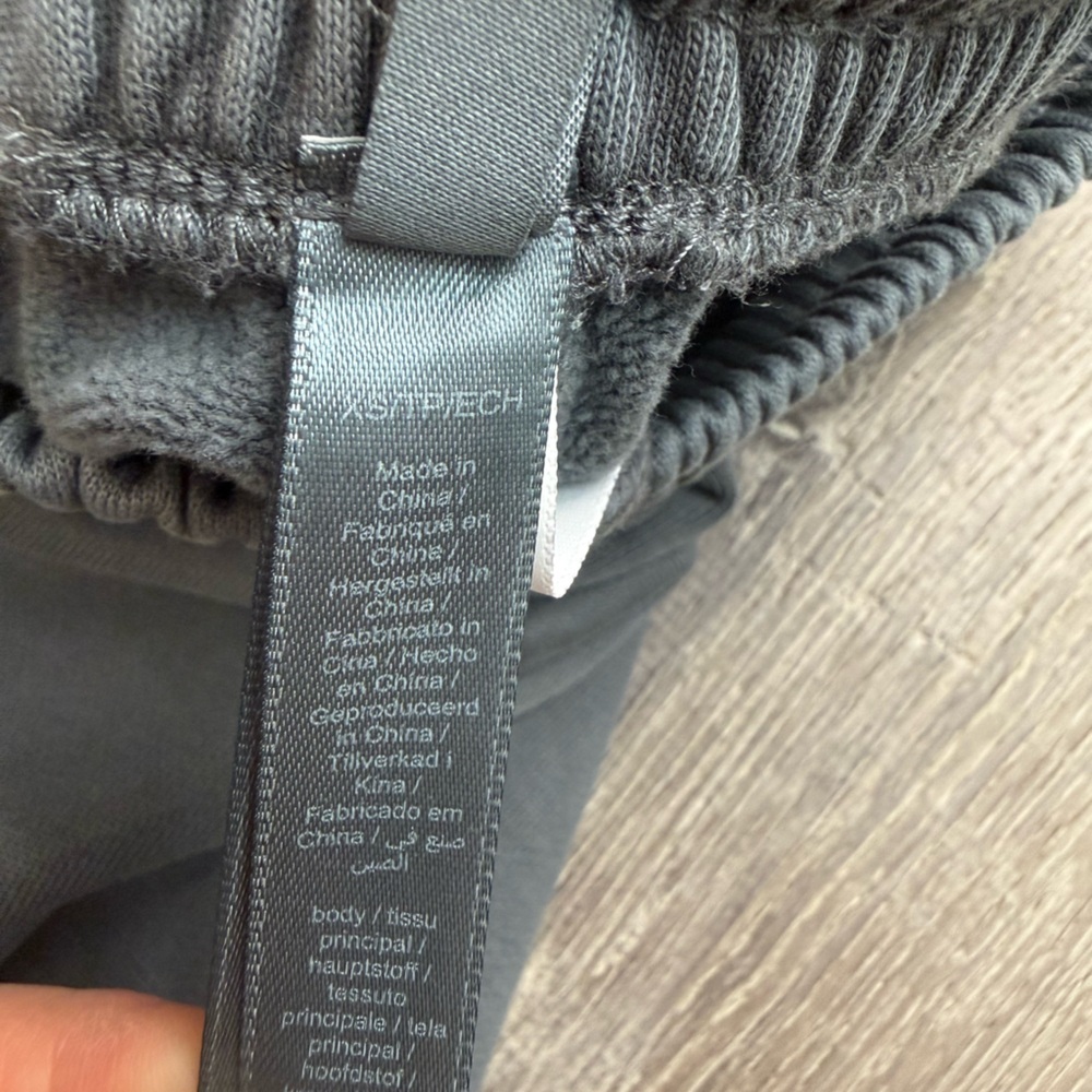 Skims Boyfriend Fleece Baggy Sweatpants Zircon Size XS Oversized - Picture 8 of 14